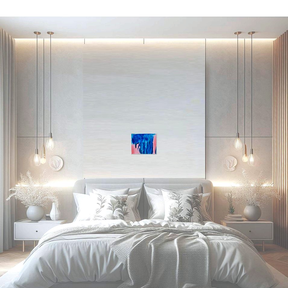 Painting titled 'Abstraction, urban blend' by Monica Fallini
