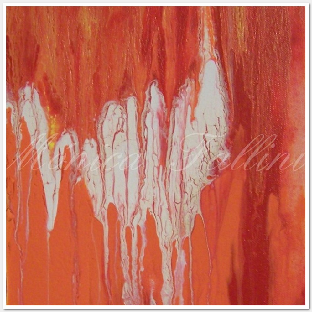 Painting titled 'A view of the valley at Sunset' by Monica Fallini