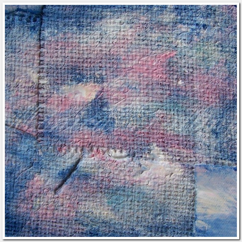 Painting titled 'Getting the mind out of the square.' by Monica Fallini