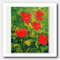 Red Poppies, daily # 14