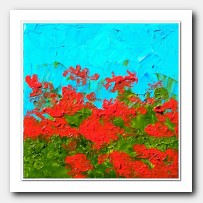 Red wild flowers # I