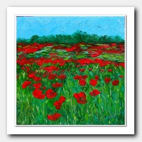 Red poppies field # 2