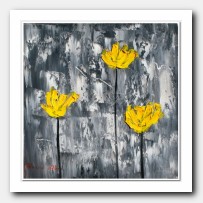Yellow Poppies in the city # 3