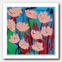 10 Poppies, pink Poppies