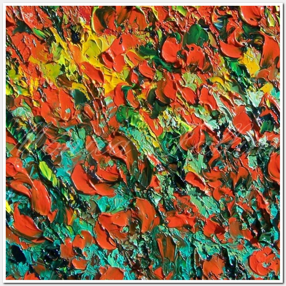 Painting titled 'It's Spring in the Southern Hemisphere' by Monica Fallini