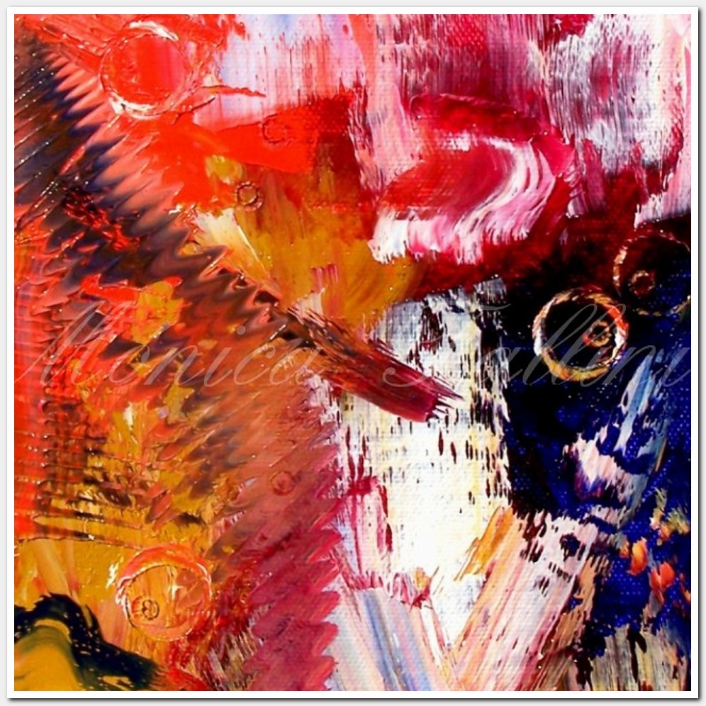Painting titled 'Abstraction' by Monica Fallini