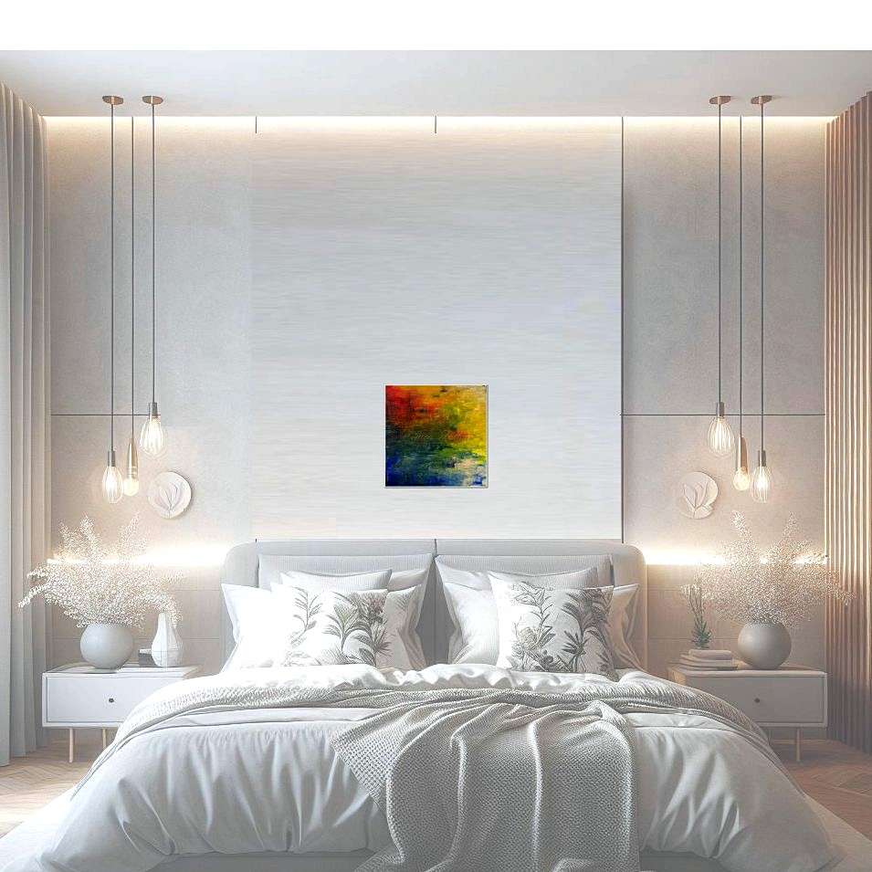 Painting titled 'Abstraction' by Monica Fallini