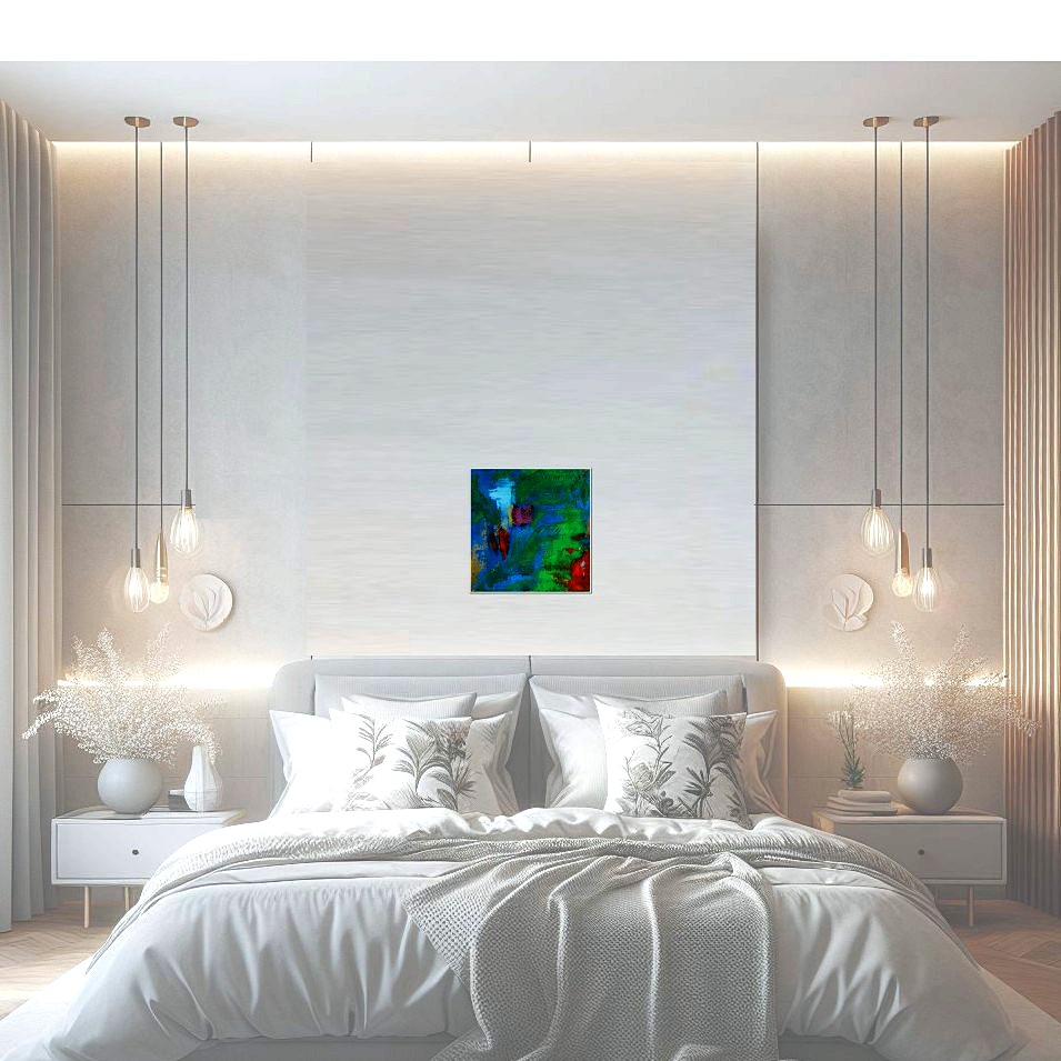 Painting titled 'Abstraction' by Monica Fallini