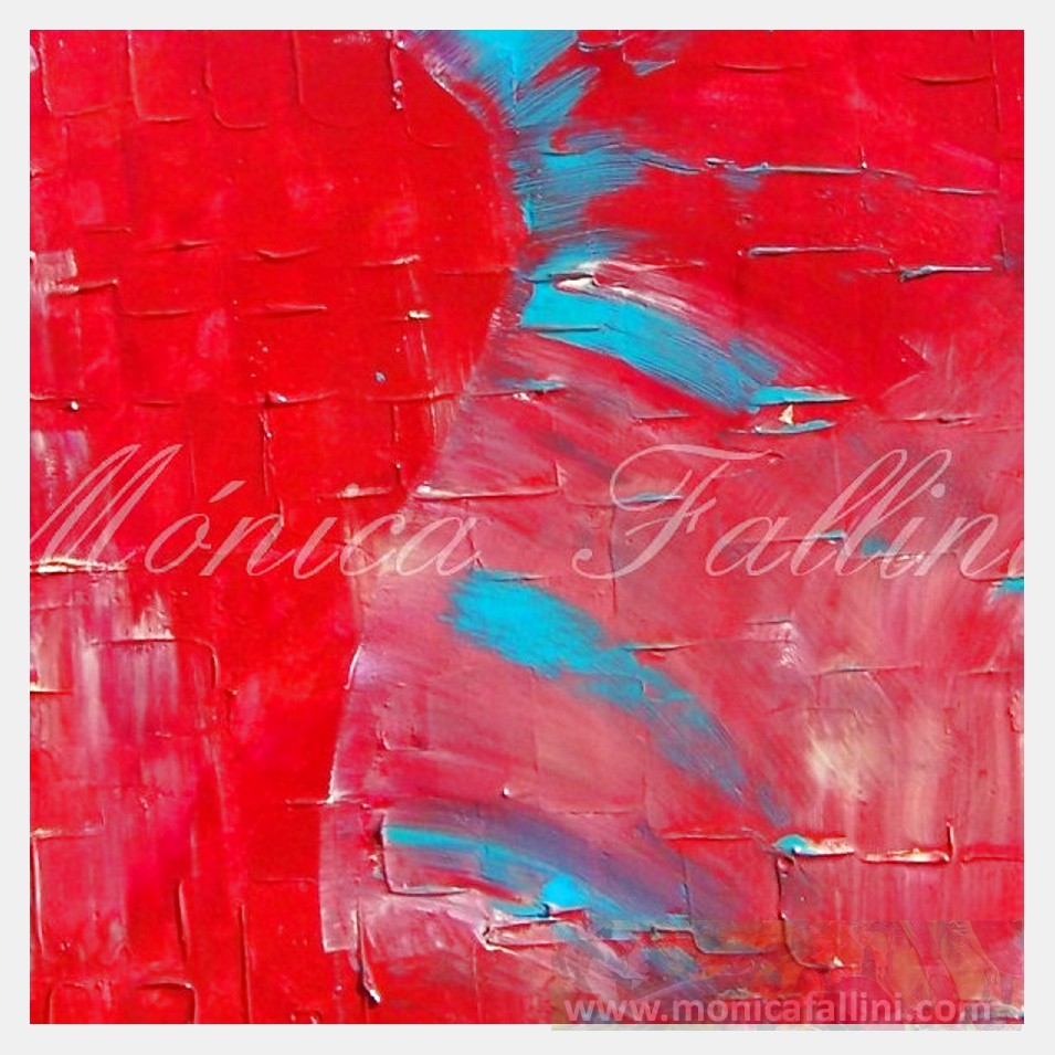 Painting titled 'Energy field # III' by Monica Fallini