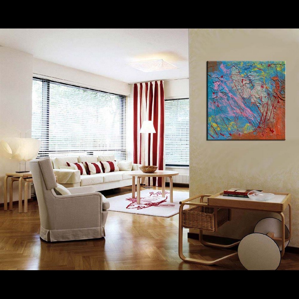 Painting titled 'Abstraction. Collage' by Monica Fallini