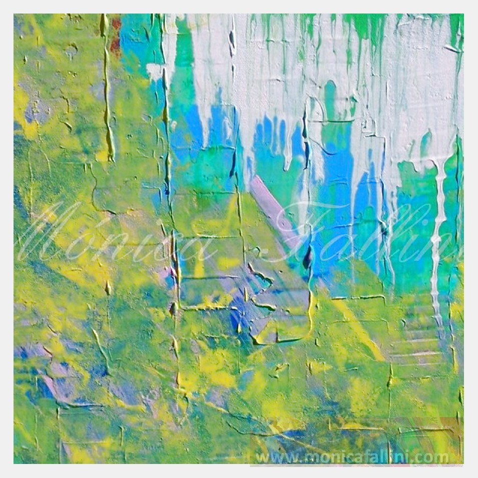 Painting titled 'Urban Blend # I' by Monica Fallini