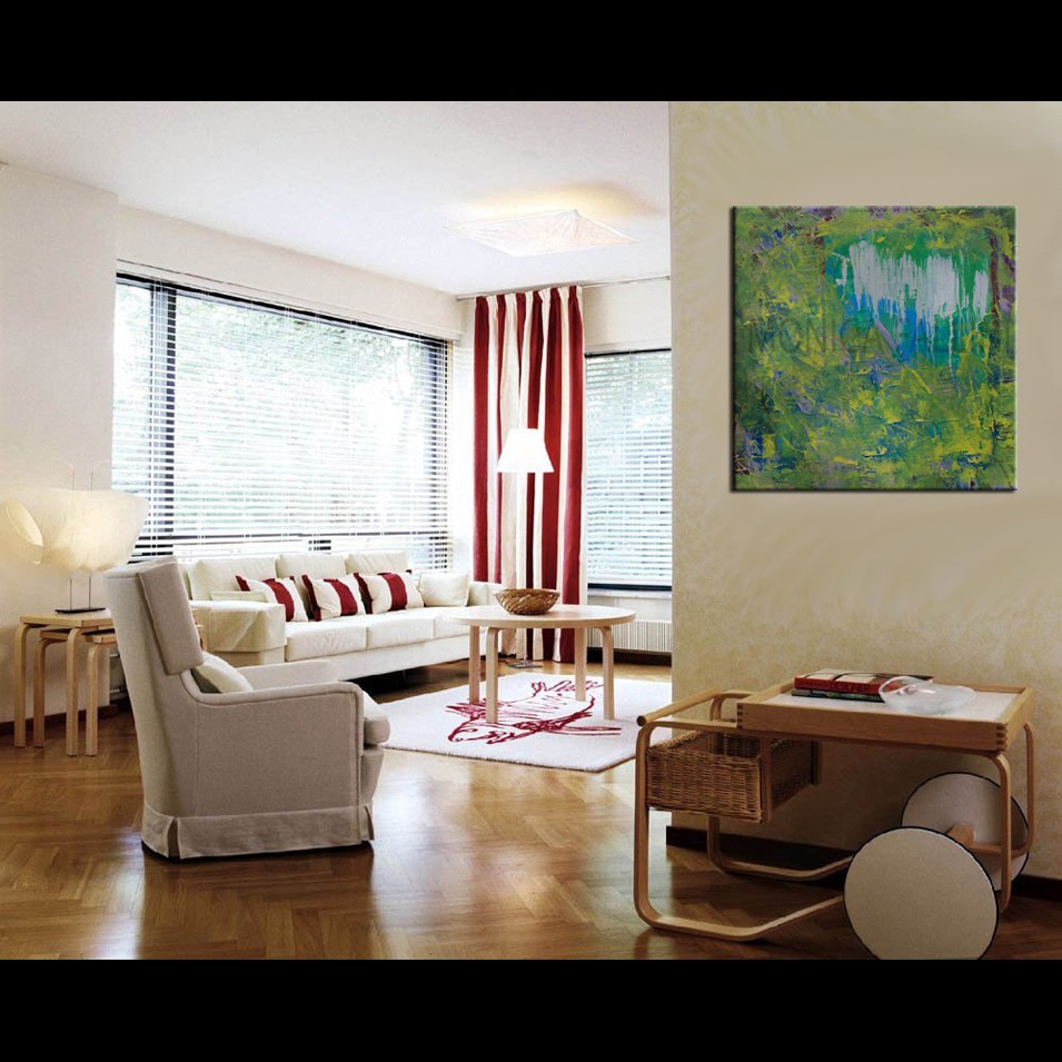 Painting titled 'Urban Blend # I' by Monica Fallini