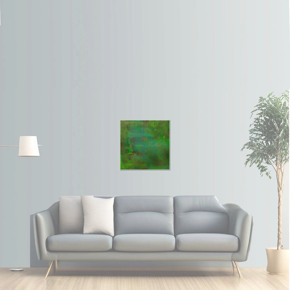 Painting titled 'Abstraction' by Monica Fallini