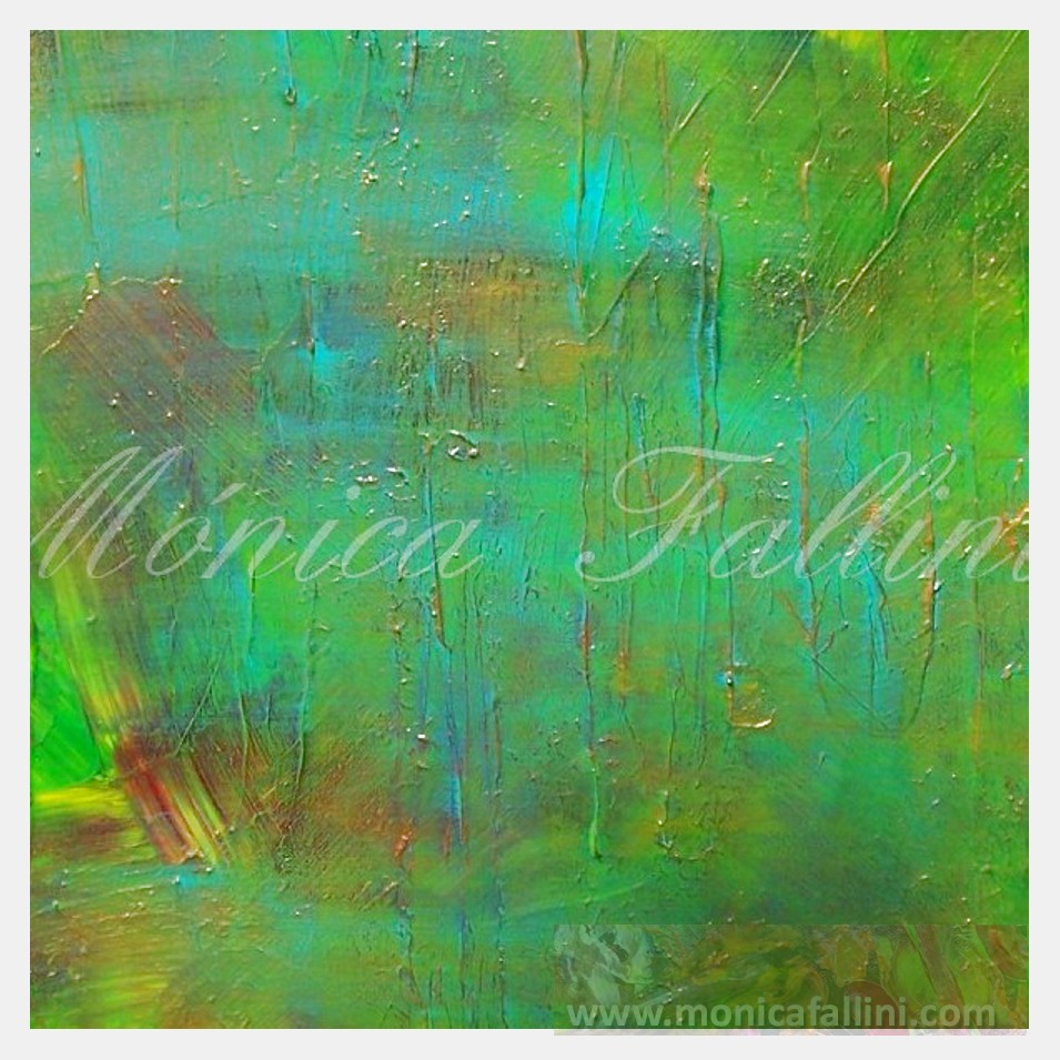Painting titled 'Abstraction' by Monica Fallini