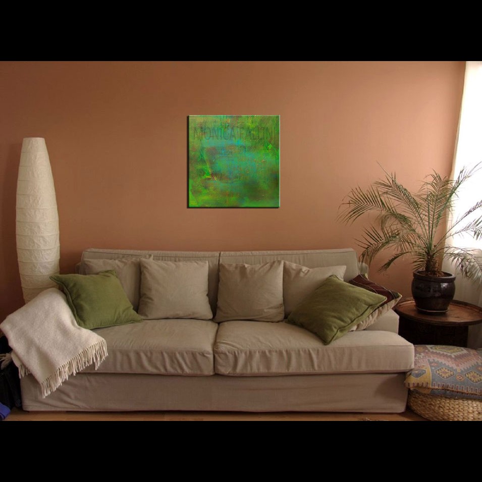 Painting titled 'Abstraction' by Monica Fallini