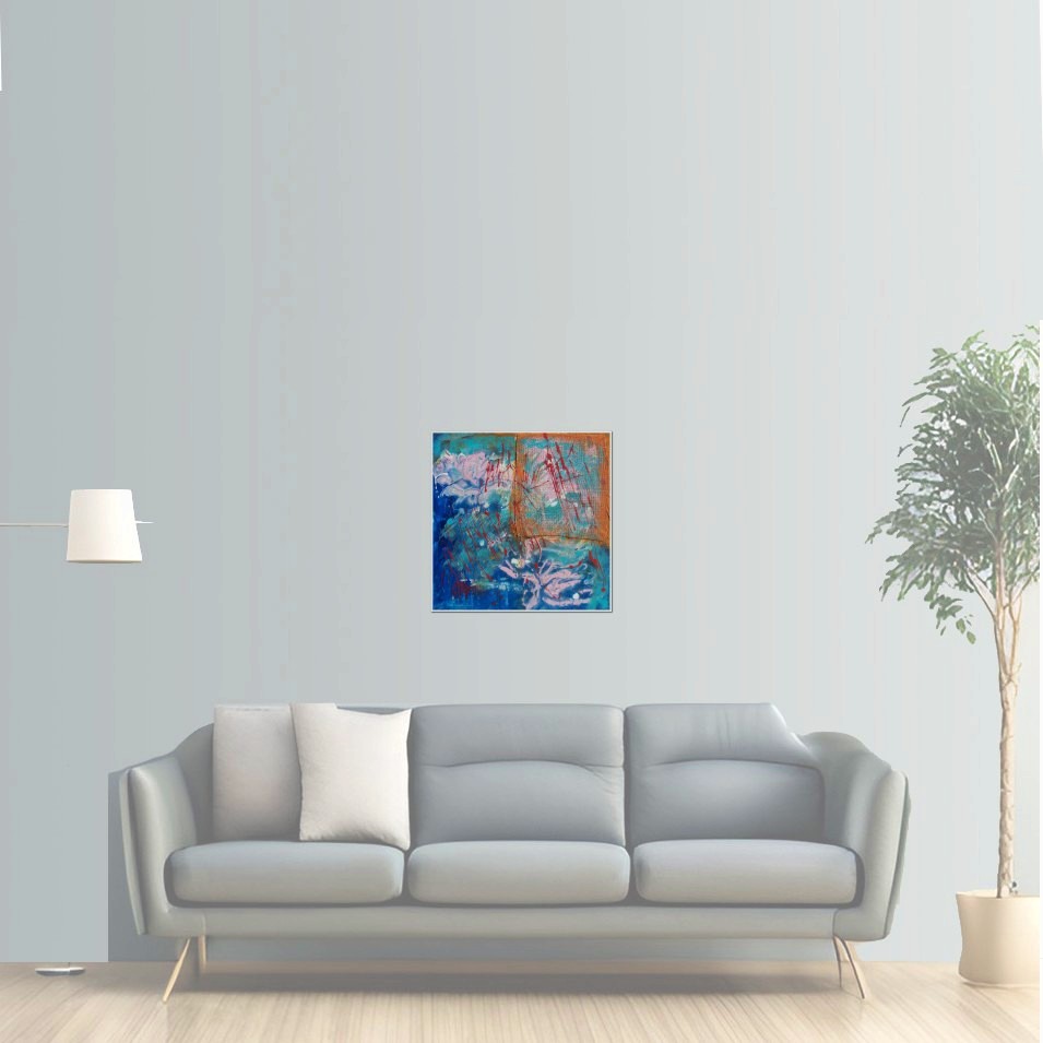 Painting titled 'Abstraction' by Monica Fallini