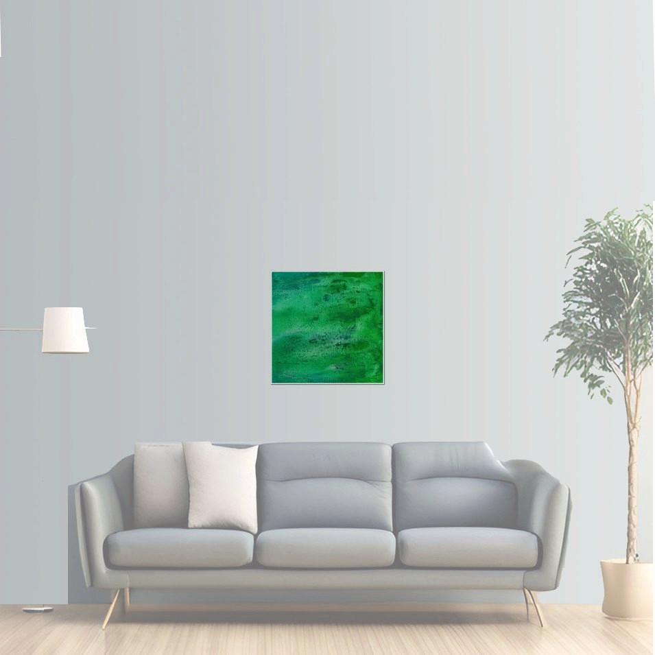 Painting titled 'Oceanic depth. ' by Monica Fallini