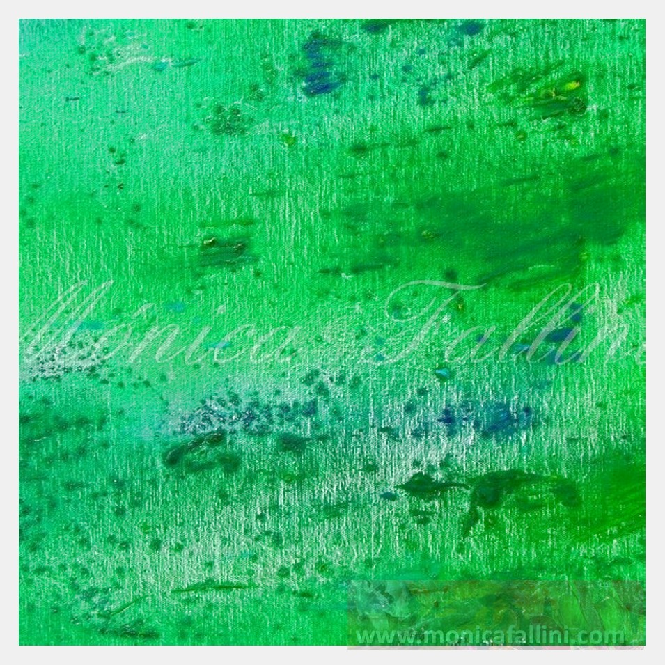 Painting titled 'Oceanic depth. ' by Monica Fallini