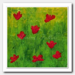 Red poppies # 10755.