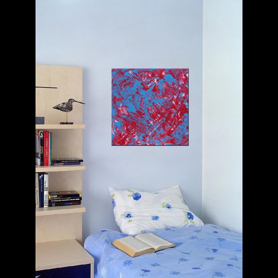 Painting titled 'Abstraction' by Monica Fallini