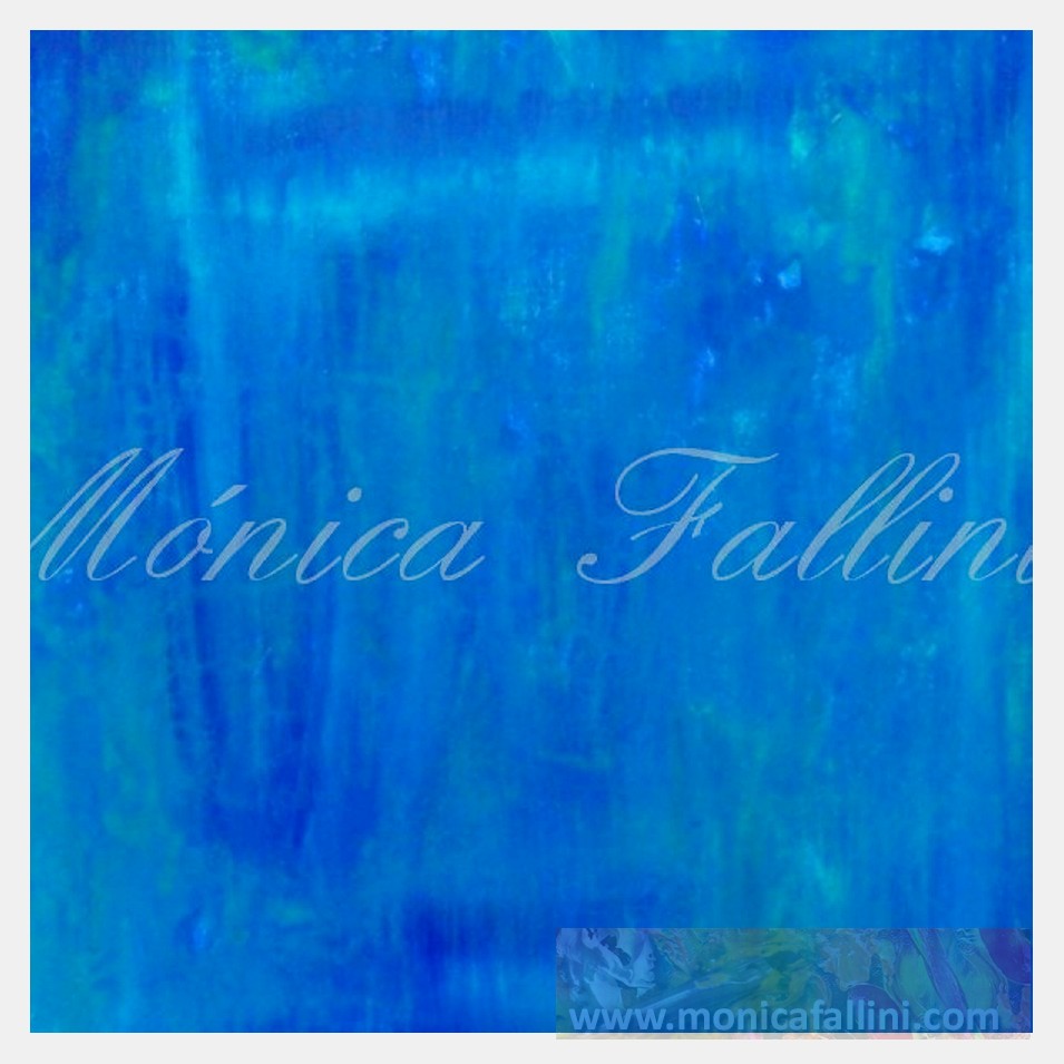 Painting titled 'Fluid thoughts' by Monica Fallini