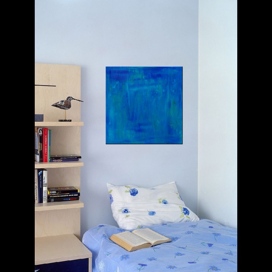 Painting titled 'Fluid thoughts' by Monica Fallini