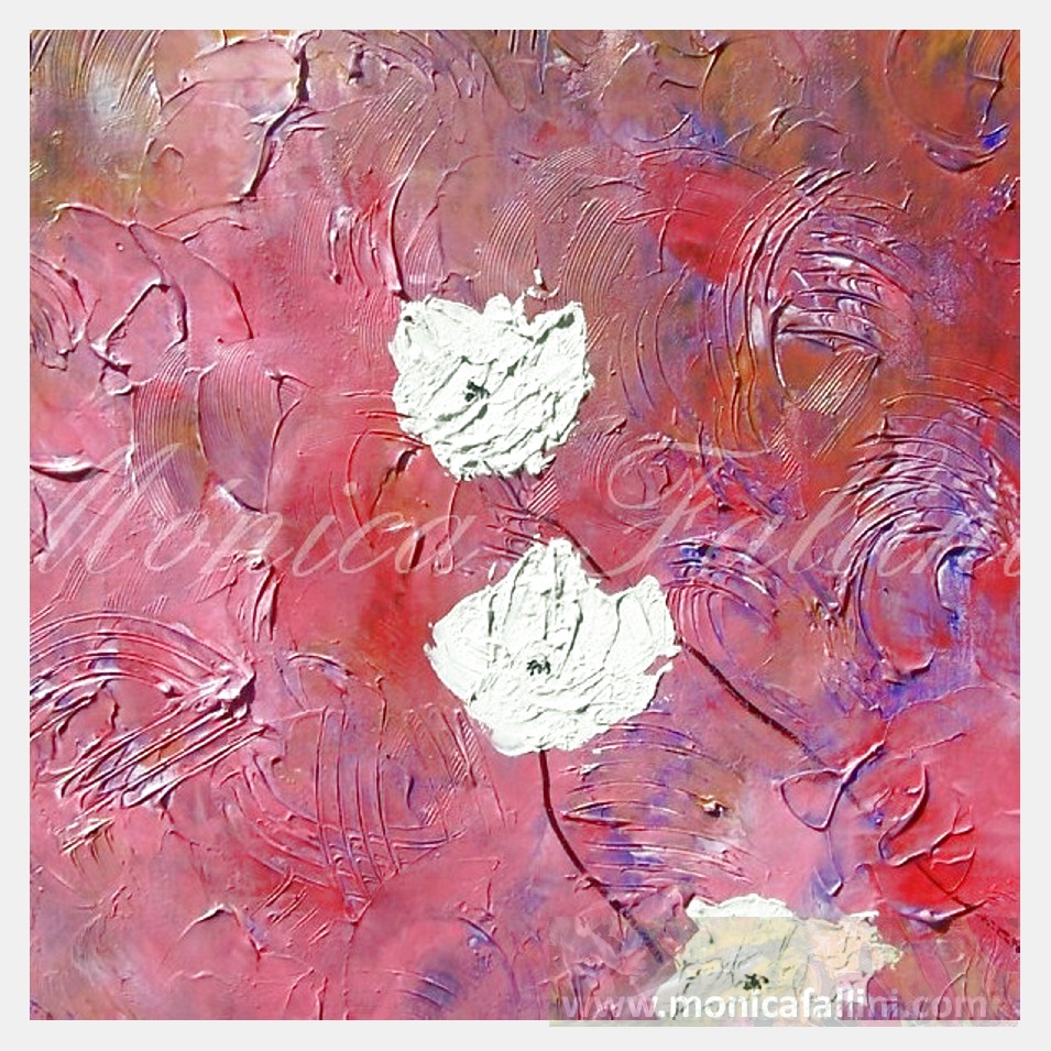 Painting titled 'Springtime golden landscape' by Monica Fallini