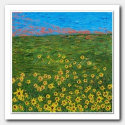 Landscape with Sunflowers VIII
