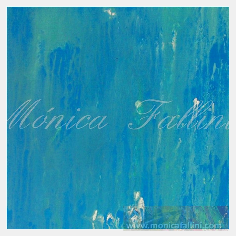 Painting titled 'Deep sea impression.' by Monica Fallini