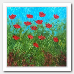 Free spirit Poppies. Red Poppies