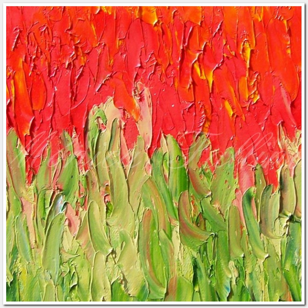 Painting titled 'Wild nature. ' by Monica Fallini