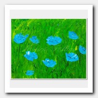 Blue Poppies