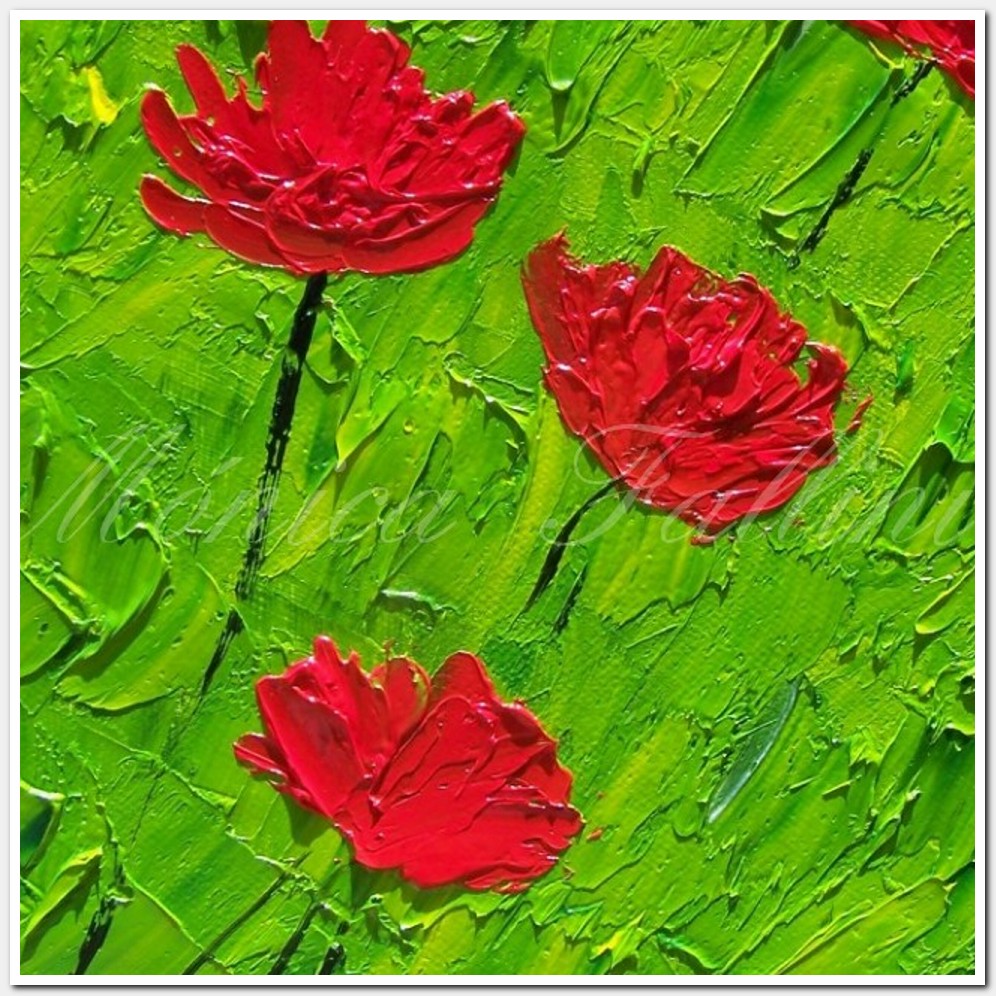 Painting titled 'Windy days' by Monica Fallini