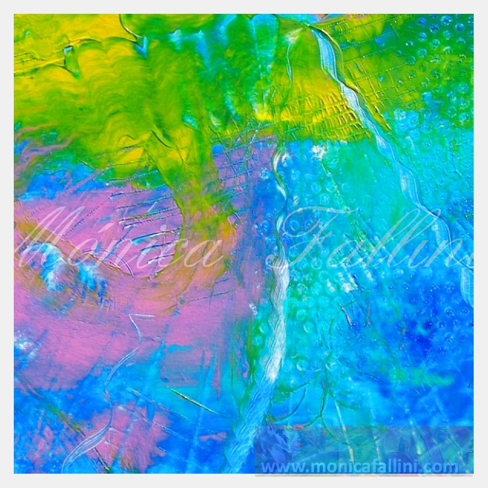 Painting titled 'Energy field. ' by Monica Fallini