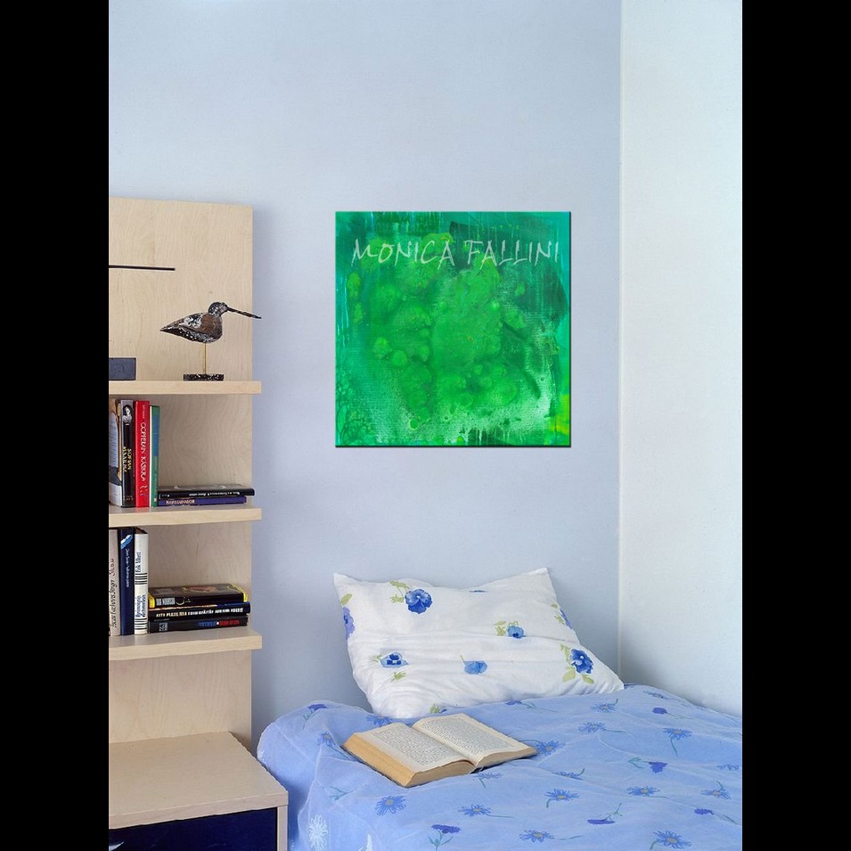Painting titled 'Deep sea waters' by Monica Fallini
