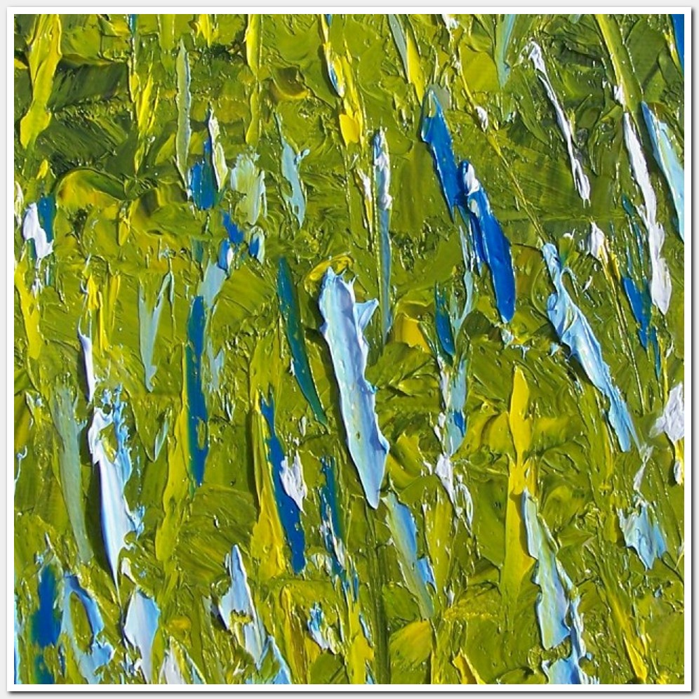 Painting titled 'Wild nature' by Monica Fallini