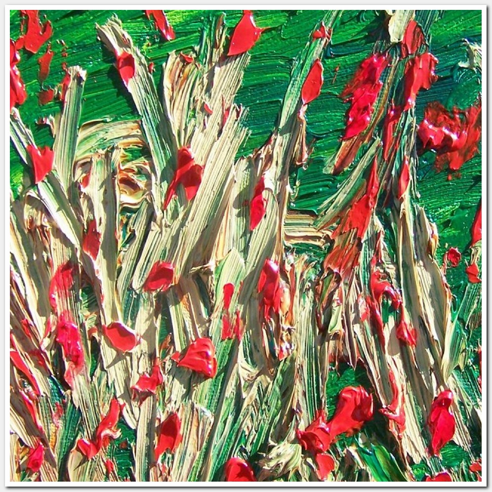 Painting titled 'Wild flowers ' by Monica Fallini