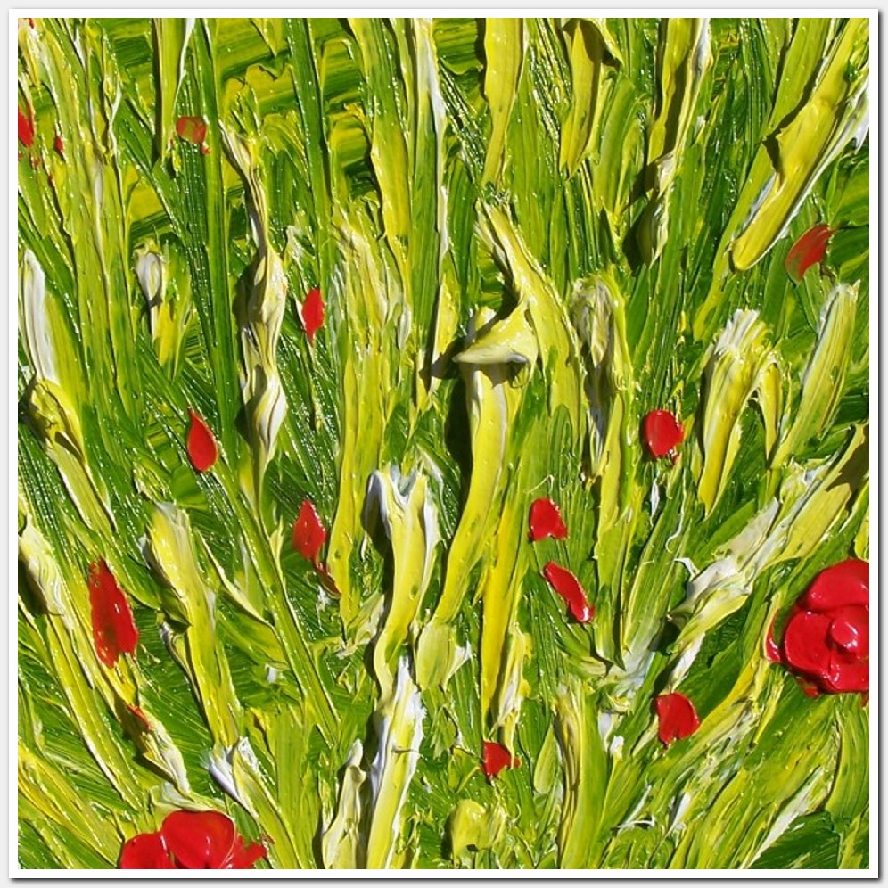 Painting titled 'Wild flowers' by Monica Fallini