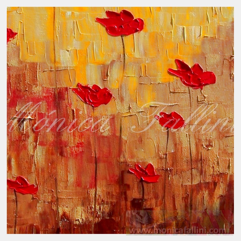 Painting titled 'Earth colors' by Monica Fallini