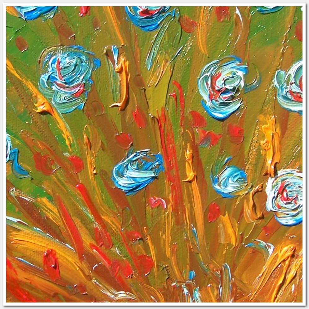 Painting titled 'Spring flowers ' by Monica Fallini