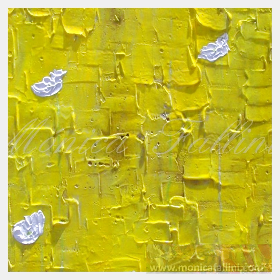 Painting titled 'A movement in consciousness' by Monica Fallini