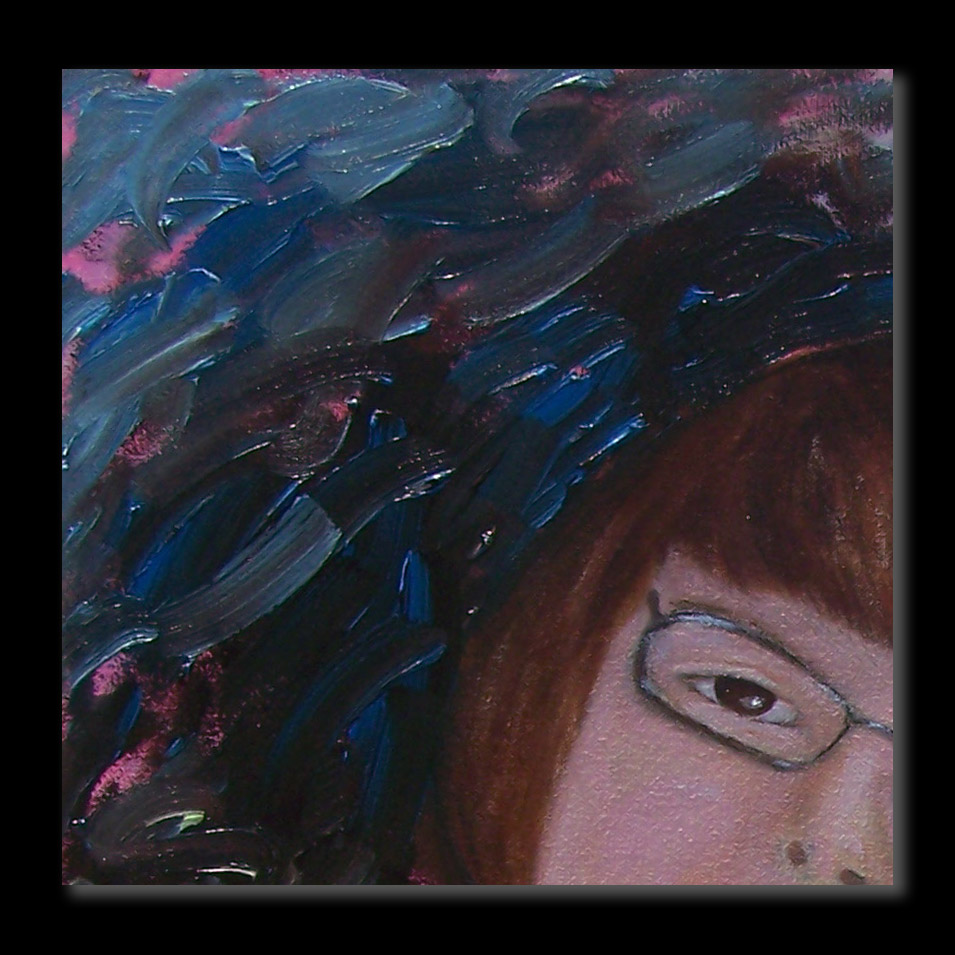 Painting titled 'Girls' Portrait' by Monica Fallini