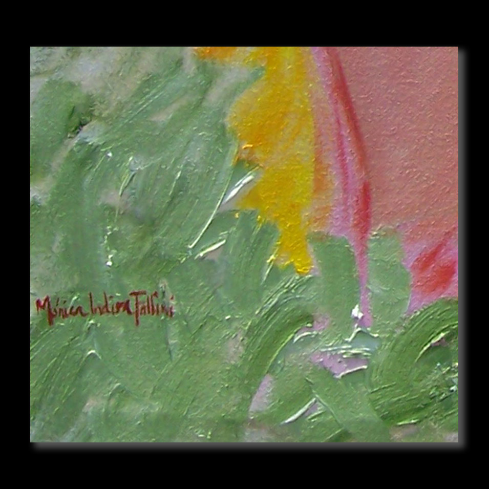 Painting titled 'Girls' Portrait' by Monica Fallini