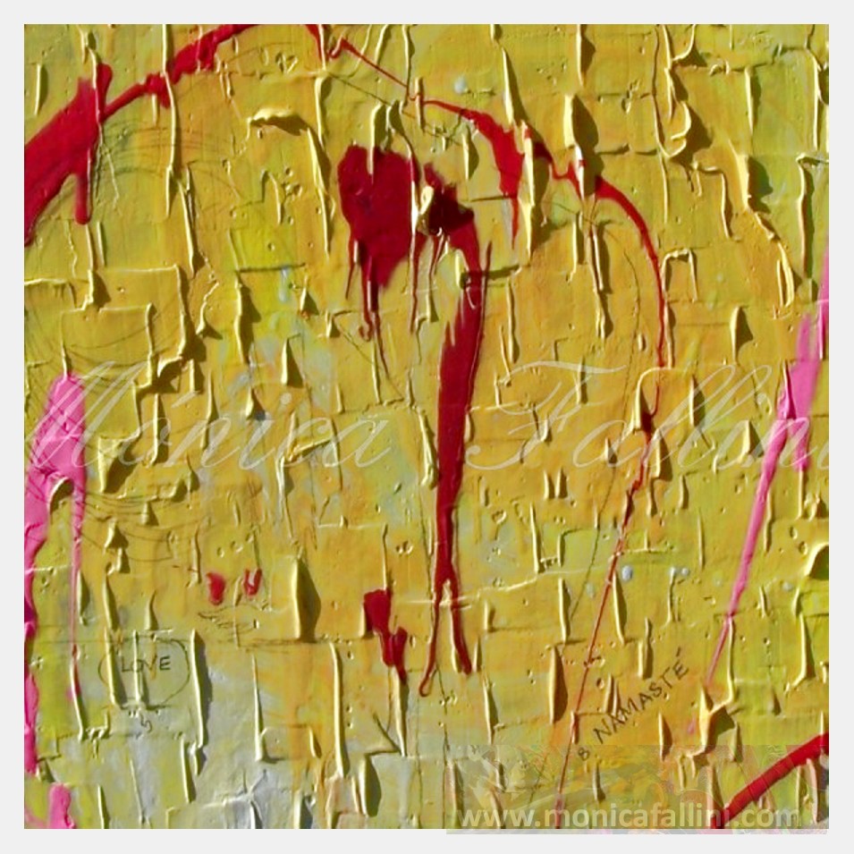 Painting titled 'Awakening. ' by Monica Fallini