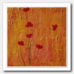 A landscape with red Poppies 