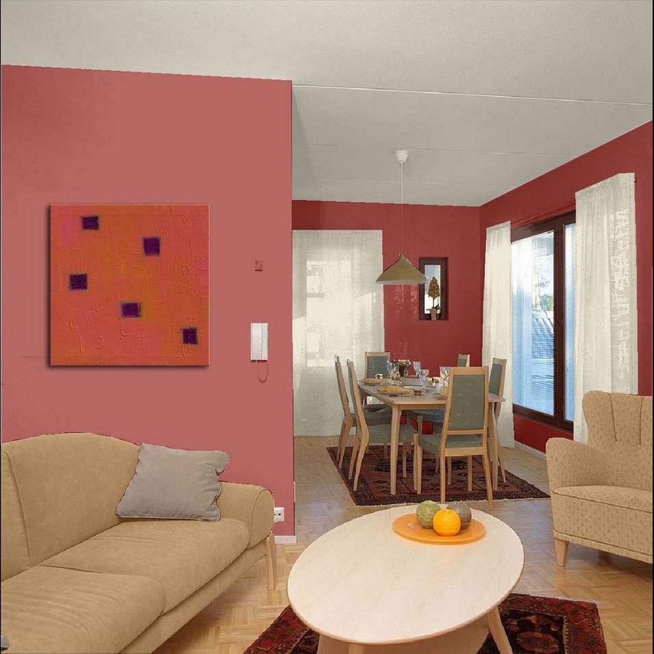 Painting titled 'Abstraction' by Monica Fallini