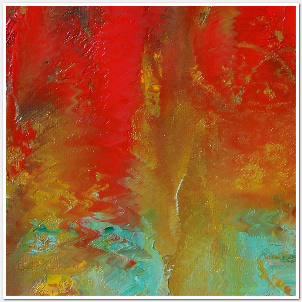 Painting titled 'Abstraction' by Monica Fallini