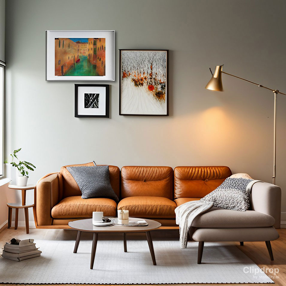 Painting titled 'Venice study # 8' by Monica Fallini