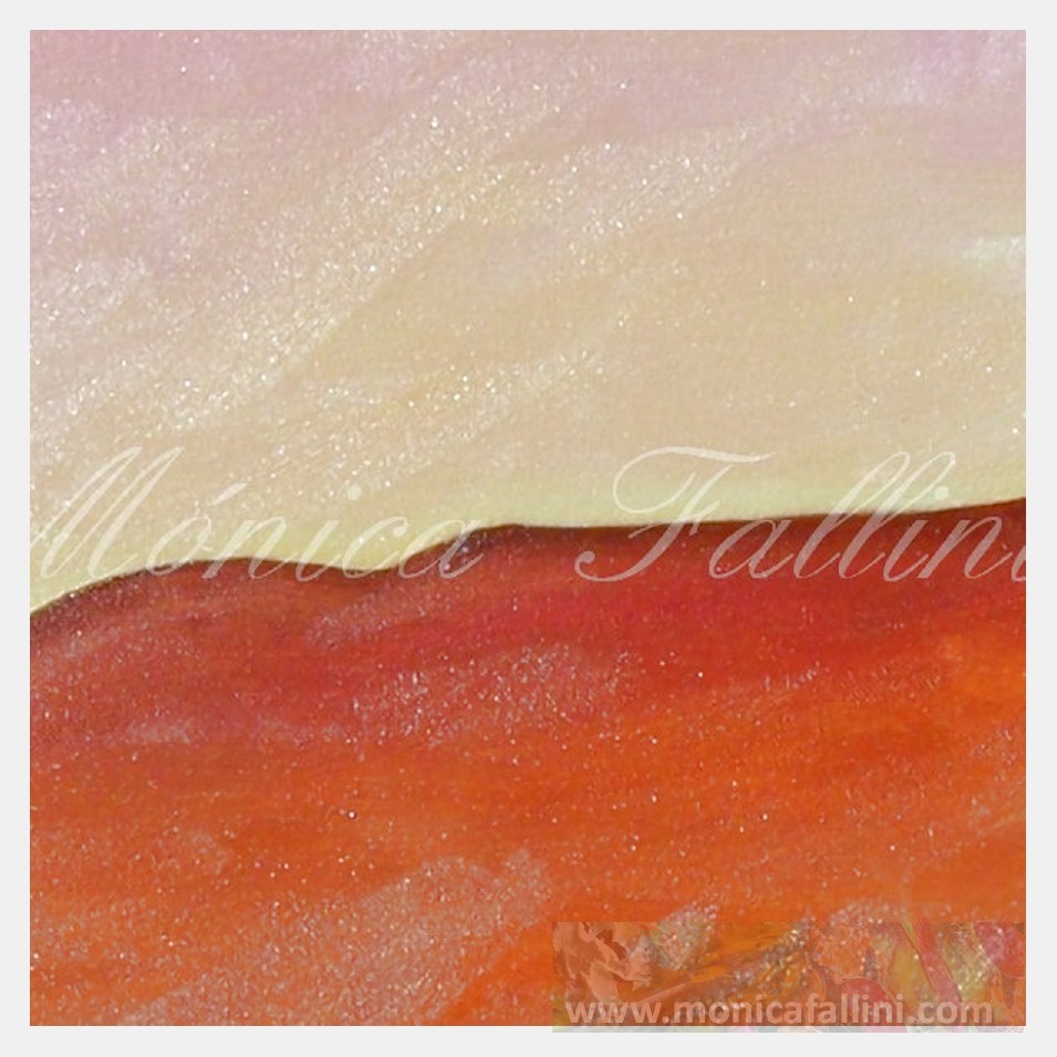 Painting titled 'Horizon line' by Monica Fallini
