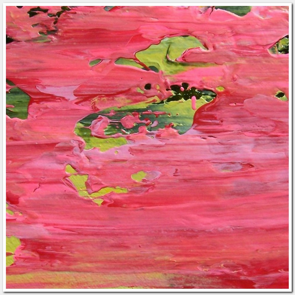 Painting titled 'Pond vegetation. Abstraction' by Monica Fallini